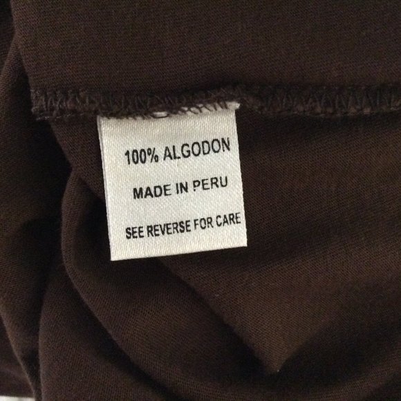 NWOT "Rowing Is Not A Crime" brown tee, size M - Picture 5 of 7